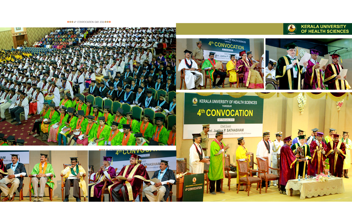 4th Convocation on 18.02.2016